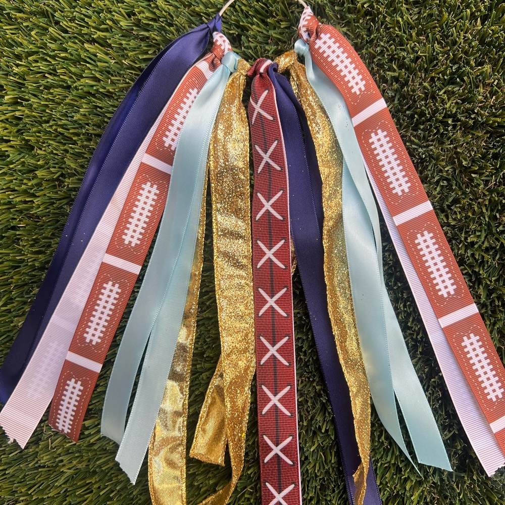 Football Bogg Bag tassel